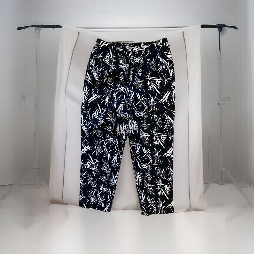 Pendleton Women's Silk Crop‎ Ankle Pants Floral Size 8
